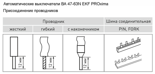 Автомат 1Р 20А C 4,5кА ВА47-63N EKF PROxima 