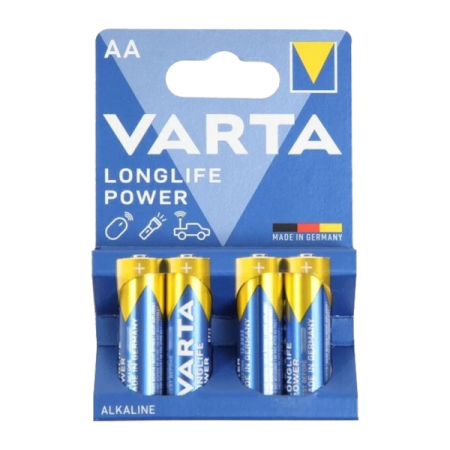 Батарейка AA(пальчик) алкалиновая BL4 VARTA Long Life 