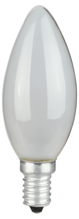 купить Лампа свеча накал Е14 60Вт 660лм матовая ЭРА в Кирове Лампа свеча накал Е14 60Вт 660лм матовая ЭРА