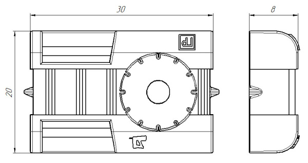 купить Площадка монтажная с отверстием 32*20мм белый ПРОМРУКАВ д/прям монтажа 100шт в Кирове Площадка монтажная с отверстием 32*20мм белый ПРОМРУКАВ д/прям монтажа 100шт