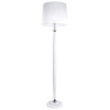 Торшер 1*60Вт E27 белый/хром ModeModern