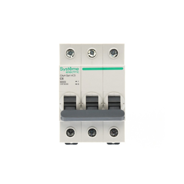 купить Автомат 3Р 6А C 6кА City9 Systeme Electric  в Кирове Автомат 3Р 6А C 6кА City9 Systeme Electric