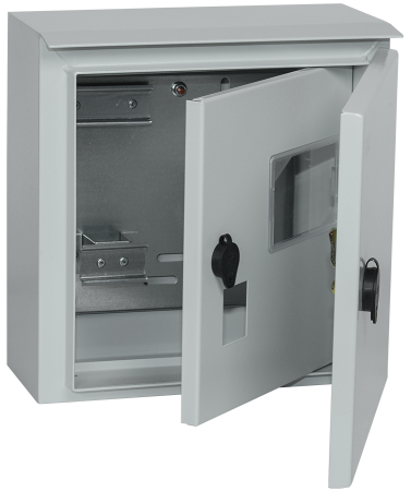 Корпус ЩУ-1/1-1 310*300*150мм серый IP54 IEK 