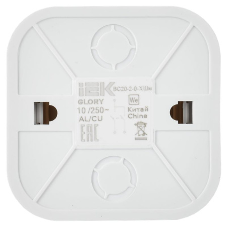 Глори шампань выключатель 2кл открытая 10А IP20  