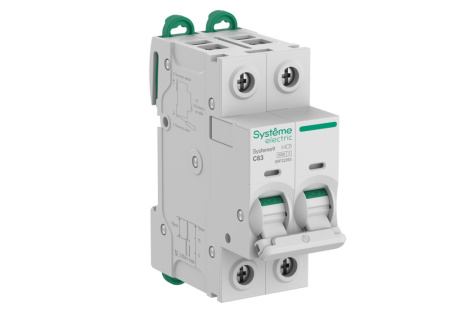 Автомат 2Р 63А C 6кА S9FN Systeme Electric Systeme9