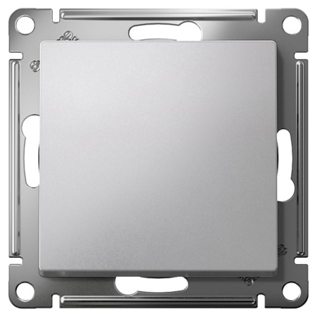 AtlasDesign алюминий переключатель 1кл скрытая 10А IP20 