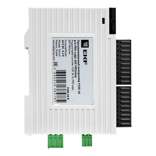 купить Программируемый контроллер F100 16 в/в PRO-Logic EKF в Кирове Программируемый контроллер F100 16 в/в PRO-Logic EKF