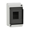 Бокс 4мод навесной белый прозрачная дверь IP40 Easy9 Schneider Electric