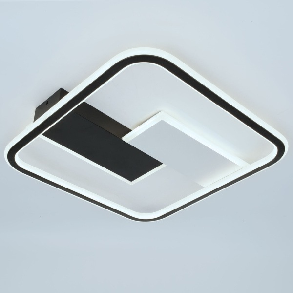 Светильник потолочный (люстра) свд 104Вт 3000К-6500К 8500лм черный пульт