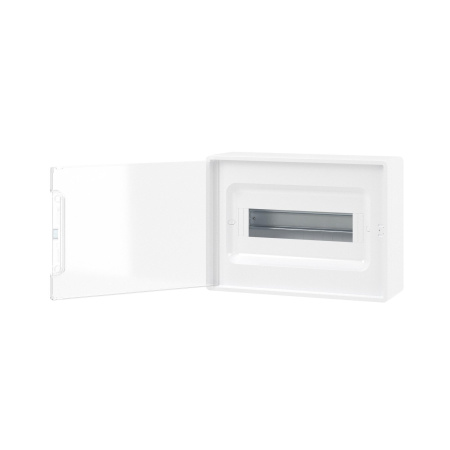 Бокс 12мод навесной белый прозрачная дверь IP40 FRAME DKC