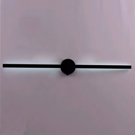 купить Светильник настенный (бра) свд 26Вт 4500К 1400лм черный Россвет с выключателем в Кирове Светильник настенный (бра) свд 26Вт 4500К 1400лм черный Россвет с выключателем