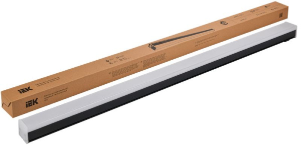 Светильник LED лин. магист. 1010 40Вт 4000К 1200мм черн. IEK