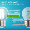 Лампа шар свд Е27 12Вт 4100К 750лм G45 прозрачный филамент  Gauss