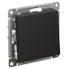 AtlasDesign карбон переключатель перекрестный 1кл скрытая 10А IP20 быстрозажим.клем.  