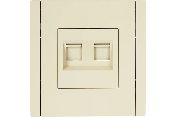 Фортепиано ваниль механизм RJ45 2x8(8) скрытая 2-ая 