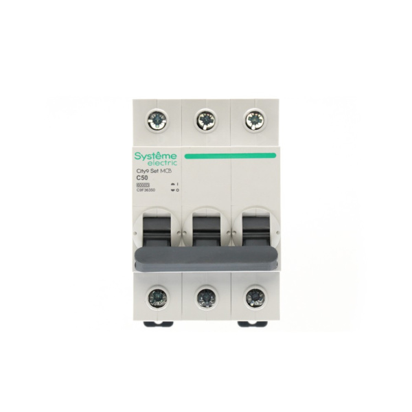 купить Автомат 3Р 50А C 6кА City9 Systeme Electric в Кирове Автомат 3Р 50А C 6кА City9 Systeme Electric
