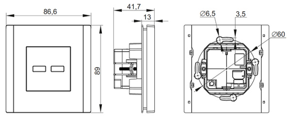 Фортепиано белый механизм USB A+A скрытая 2-ая 