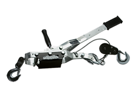 Лебедка рычажная, тяга - 2 т, подъем - 0,8 т, двойное храповое колесо// Matrix 52260