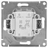AtlasDesign белый переключатель 1кл скрытая 10А IP20 перекрестный