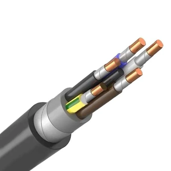 ВВГнг(А)-FRLS 5*4 ок(N,PE)-0,66кВ медь круглый кабель 