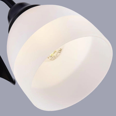 купить Светильник настенный (бра) 1*60Вт E27 черный/хром Россвет с выключателем в Кирове Светильник настенный (бра) 1*60Вт E27 черный/хром Россвет с выключателем