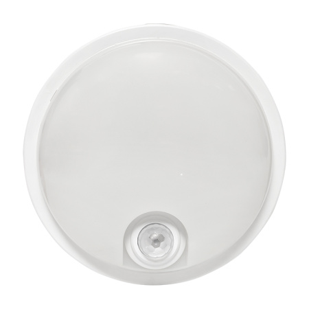 Светильник ДПП 15Вт 4000К 1500лм круг белый датчик ИК IP65 ДПО-2300 EKF 