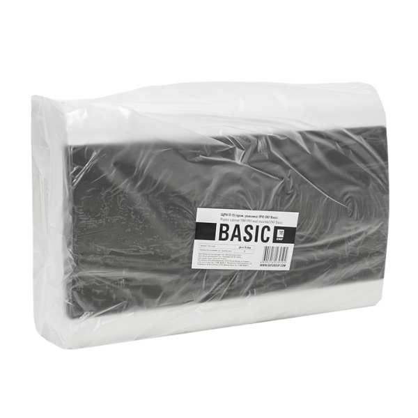 купить Бокс 18мод навесной белый чёрная дверь IP41 ЩРН-П EKF Basic в Кирове Бокс 18мод навесной белый чёрная дверь IP41 ЩРН-П EKF Basic