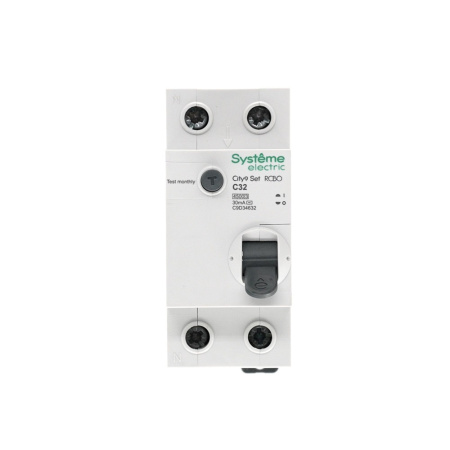 Дифавтомат 2Р 32А C тип AC 30мА 4,5кА City9 2мод Systeme Electric