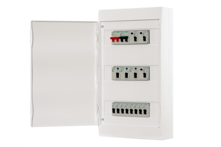 Бокс 36мод навесной белый белая дверь IP40 Easy9 Schneider Electric 