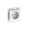 Атлас белый розетка скрытая 1-мест быстрозажим. клем. IP20 