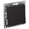 AtlasDesign карбон переключатель 1кл скрытая 10А IP20 