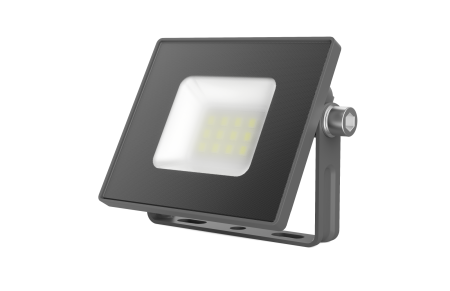 Прожектор Gauss BASIC 10W 820lm 6500K 200-240V IP65 графитовый LED 1/20