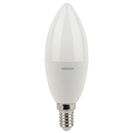Лампа свеча свд Е14 7Вт 2700К матовый Osram комплект 5шт