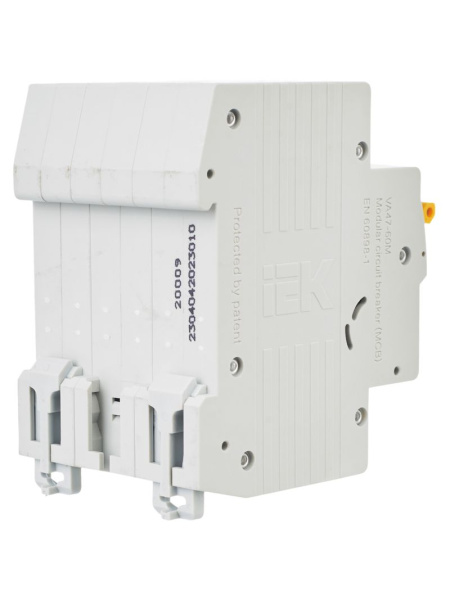 Автомат 3Р 10А C 6кА ВА47-60М IEK