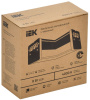 Светильник LED L-образн. 1010 8Вт 4000К 117х117мм чер. IEK