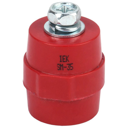 Изолятор шины SM35 М8 Uпр=10кВ с болтом IEK