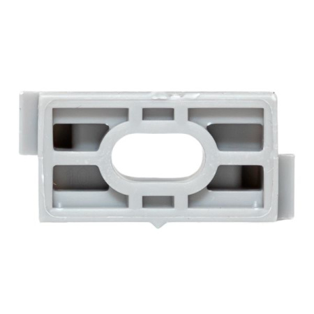 Держатель для трубы 20мм серый 100шт EKF 