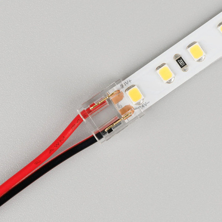 Лента коннектор прямой 8мм IP20 Arlight лента-БП,прозрачный