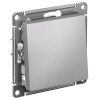 AtlasDesign выключатель скрытая алюминий 1кл 10А IP20  с самовозвратом
