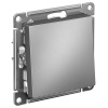 AtlasDesign сталь выключатель 1кл скрытая 10А IP20 