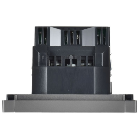 купить Фортепиано сталь розетка скрытая 1-мест заземление шторки USB IP20 3,1А в Кирове Фортепиано сталь розетка скрытая 1-мест заземление шторки USB IP20 3,1А