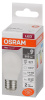 Лампа светодиодная Е27 7Вт 4000К 560лм шар G45 матовая  Osram LED Value