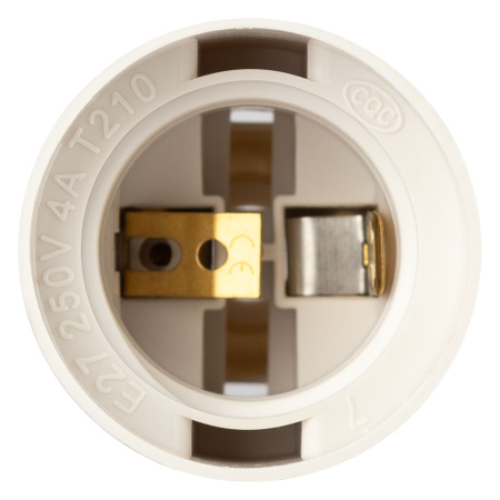 купить Патрон подвесной E27 пластик белый ЭРА в Кирове Патрон подвесной E27 пластик белый ЭРА