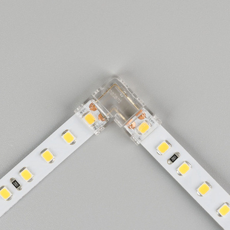 Лента коннектор угловой 8мм IP20 Arlight прозрачный