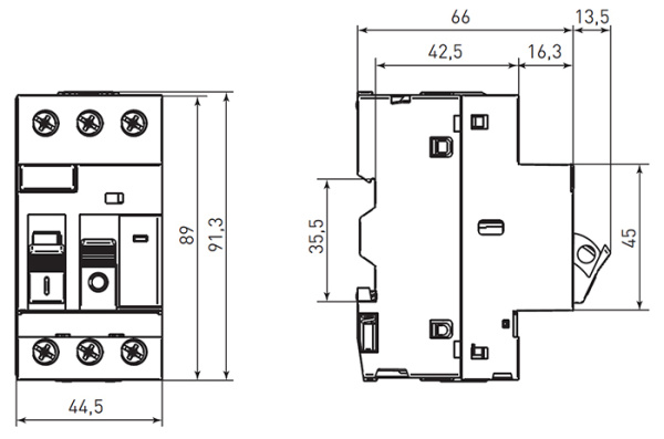 купить Автомат защиты двигателя 17-23А АПД-32 EKF PROxima в Кирове Автомат защиты двигателя 17-23А АПД-32 EKF PROxima