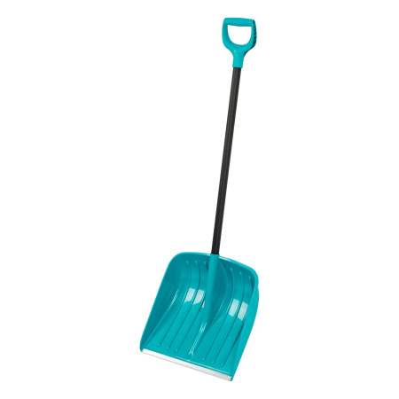 Лопата снеговая 450*450*1355мм полипропилен алюминиевая рукоятка LUXE Palisad