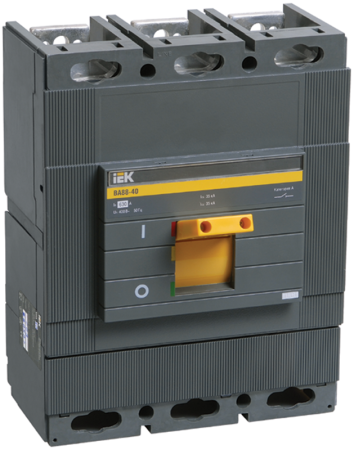 Автомат 3Р 630А 35кА ВА88-40 IEK 