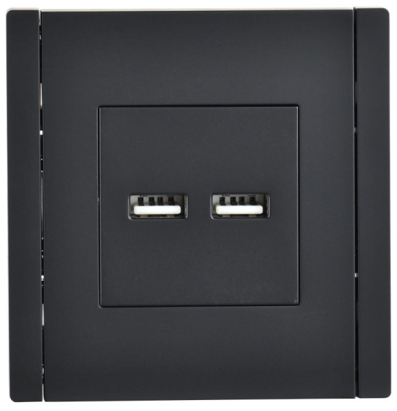 Фортепиано черный механизм USB A+A скрытая 2-ая 3,1А