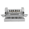 AtlasDesign белый выключатель 3кл скрытая 10А IP20 