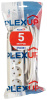Удлинитель 3-мест 5м ПВС 3*1 белый выкл PlexUp  